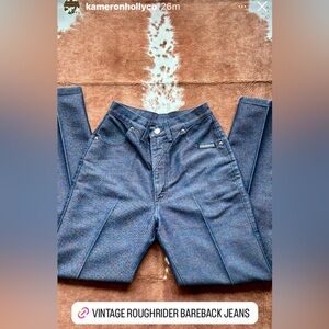 Vintage Roughrider Bareback Jeans 5/6 Hemmed Inseam (Altered)